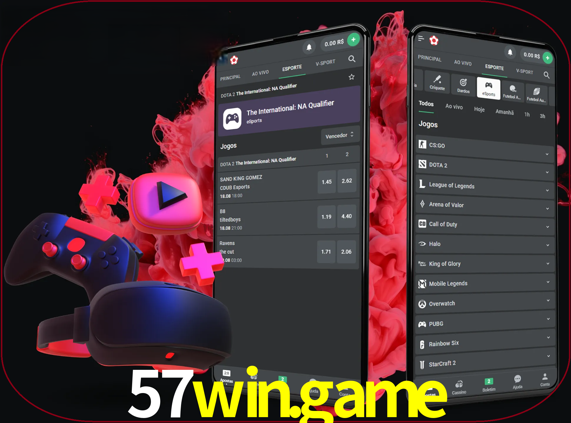 Para ter a aplicação móvel 57win.game no seu smartphone, basta descarregar o ficheiro apk e seguir as instruções.