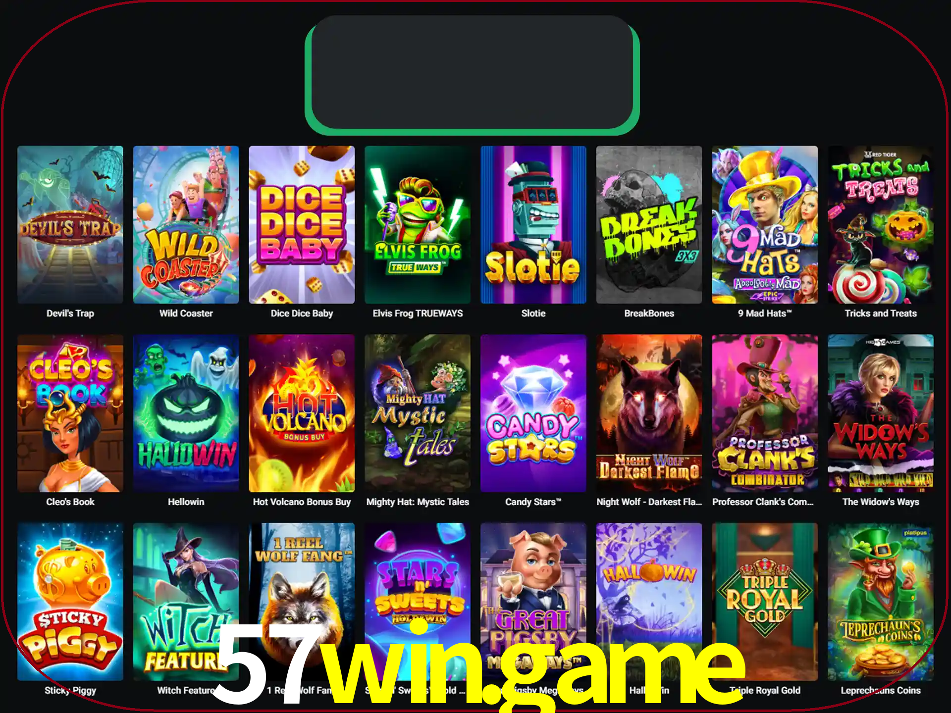 Procure por seus amados jogos de slot.