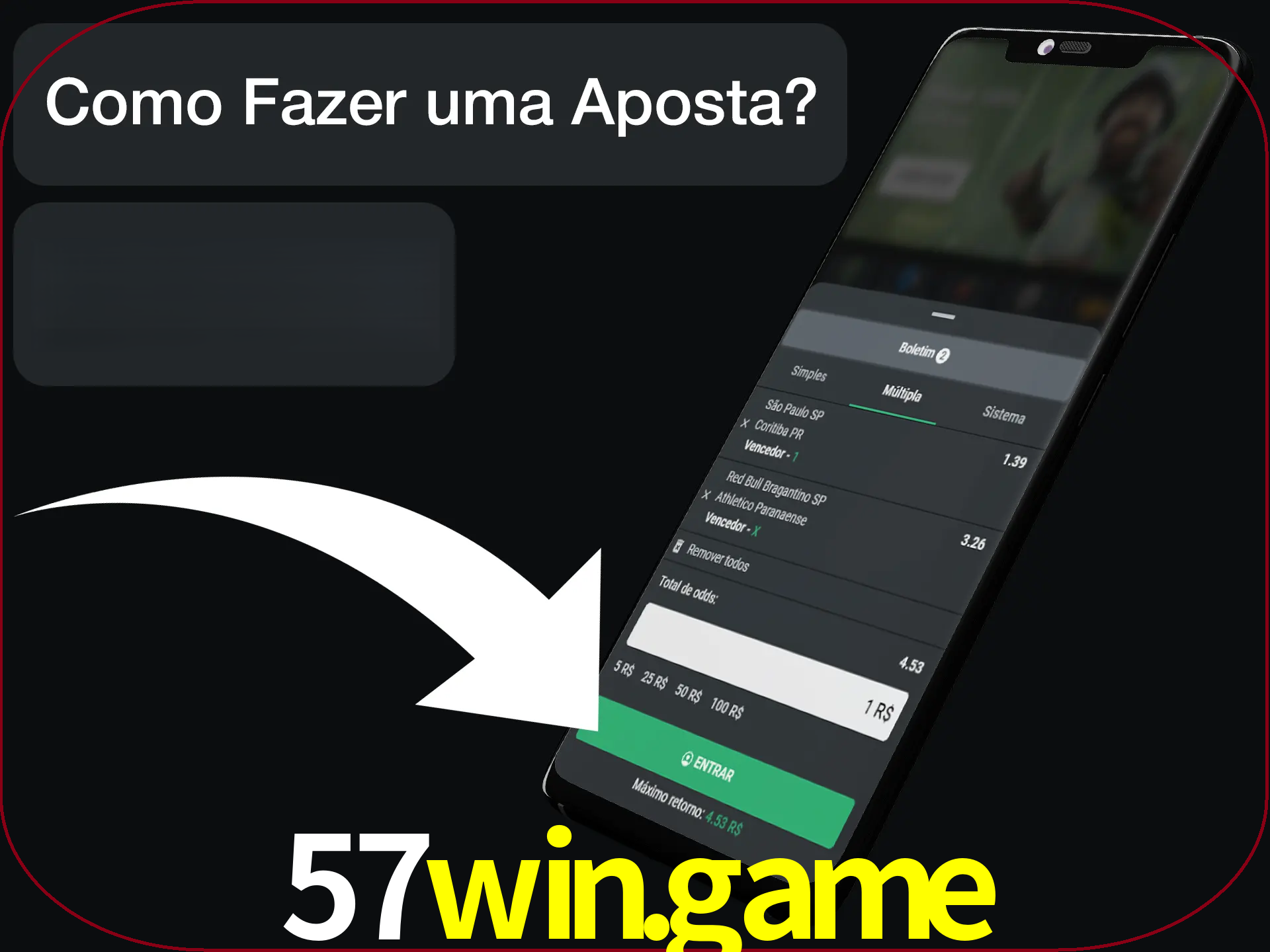 Preencha sua aposta e aguarde o resultado.